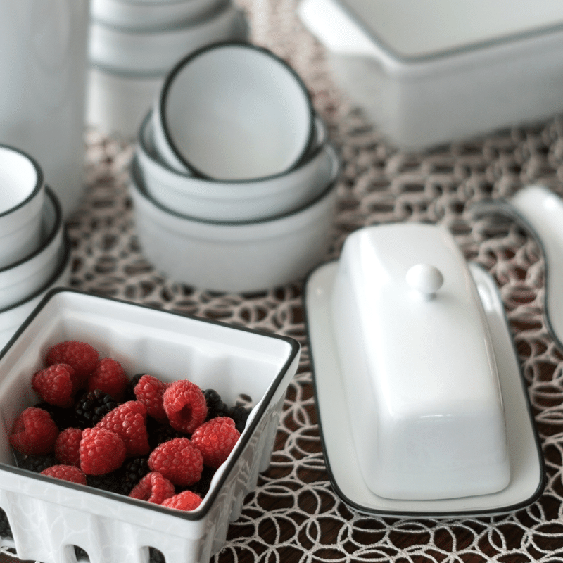 Silhouette Butter Dish