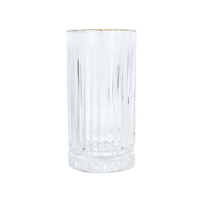 Avenue Gold Rim Highball Glasses - Set of 4