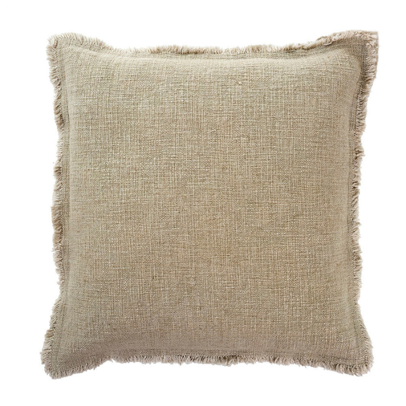 Selena Linen Pillow, Lichen – Wyrth Home