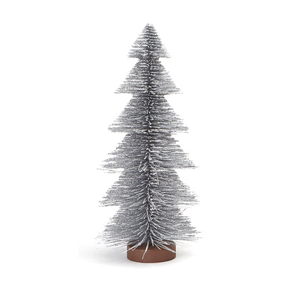 Large Silver Festive Tree