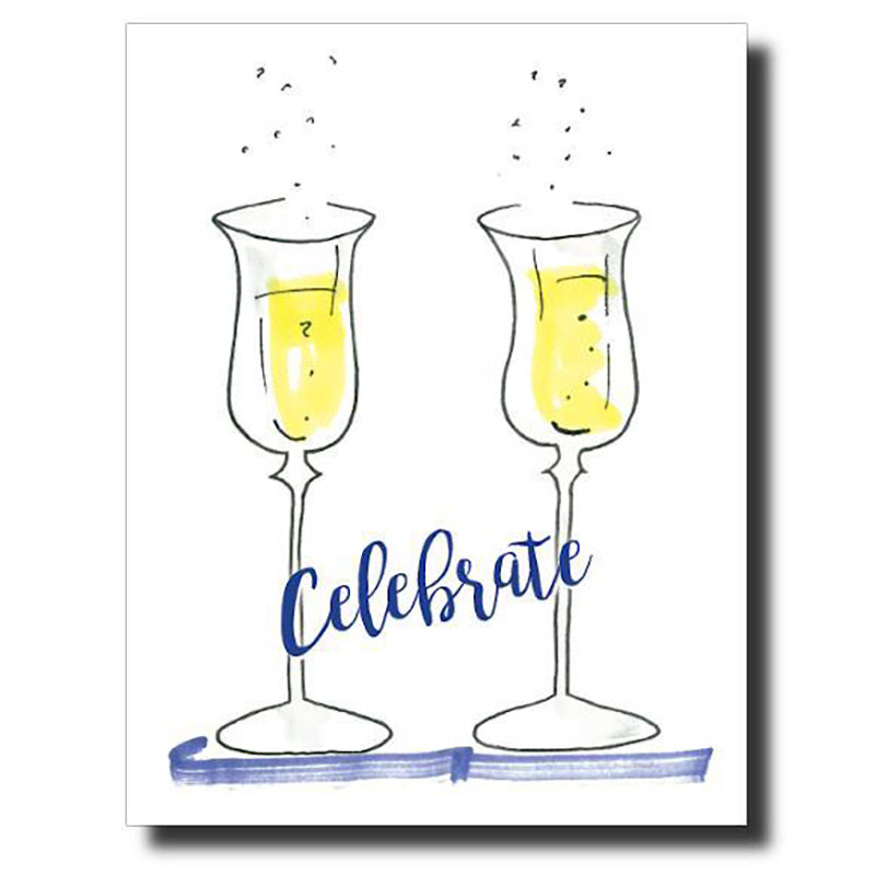 Champagne Celebrate Greeting Card